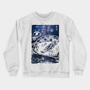 Space Specimen in Galaxy Crewneck Sweatshirt